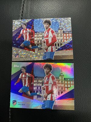 2021-22 Topps Atletico De Madrid Team #30 Joao Felix Our City /199 2 Card