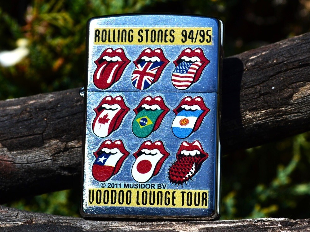 The Rolling Stones Voodoo Lounge Tour Zippo Lighter - Mick Jagger