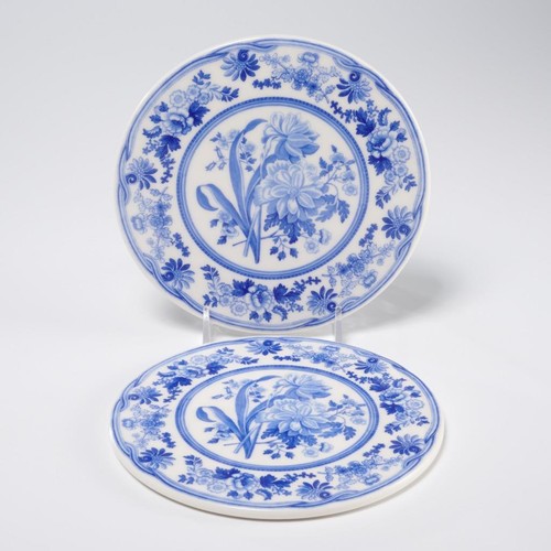 Spode Blue Room Collection Mädchen at Well botanischer Blumenteller Untersetzer Teetasse Lot - Bild 5 von 8