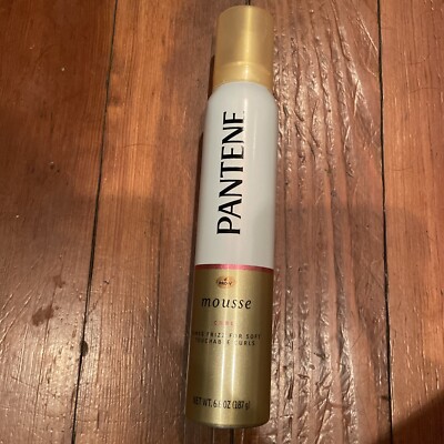 1X Pantene Curl Mousse Tame Frizz For Soft Touchable Curls 6.6 oz NEW