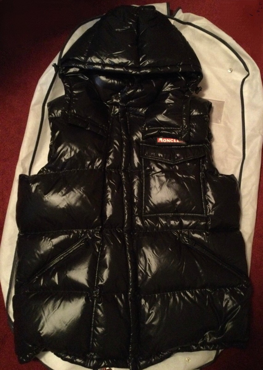 MONCLER GENIUS 7 x Fragment Design Ancheta Black Hooded Down