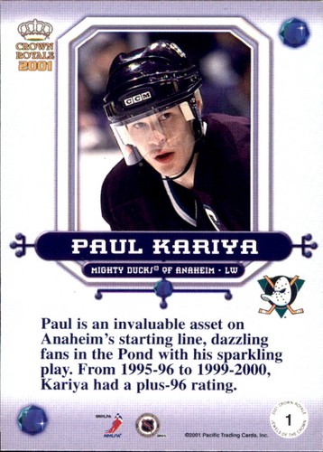 2000-01 Pacific diverses marques LNH 🥅À VOUS DE CHOISIR 🏒 Minis parallèles INSERTS RCs SPs - Photo 50 sur 196