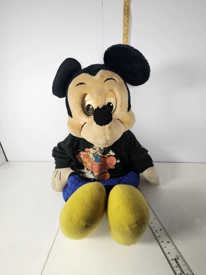 Mickey Mouse parlante 1986 vintage con reproductor de cassette Worlds of Wonder Foto 2 de 4