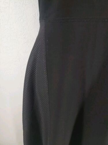 Ann Taylor Black Skater Fit Flare Textured Mini Dress Size 6 Little Black Dress - Picture 2 of 8