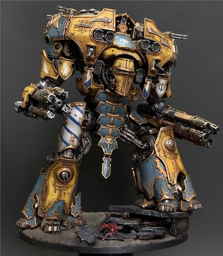 Warhammer 40K Warmaster Heavy Battle Titan Imperium Armies Imperial Knights Army - Picture 4 of 10