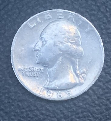 1965 quarter no mint mark error | eBay