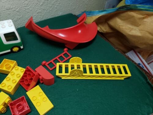 Lego Duplo 2811, Fire Truck Police Station Vehicles & Figures, INCOMPLETE, As-IS - Picture 8 of 11