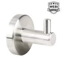 Coat Hooks, Webi Sus 304 Heavy Duty Round Single Robe Hat Bath Towel Hook Closet Coat Hooks, Webi Sus 304 Heavy Duty Round Single Robe Hat Bath Towel Hook Closet