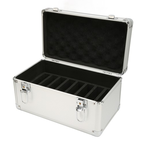Hard Drive Storage Box 10 Bay Shockproof Hard Drive Storage Case With Security - Picture 7 of 23