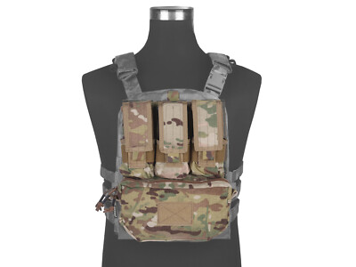 Emersongear Tactical Assault Back Pouch Panel Magazine Mag Bag