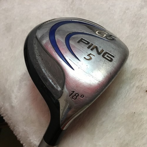 Ping G5 18° 5-Wood Fujikura T-29 Shaft X Flex Right Hand, Japan - Picture 2 of 10