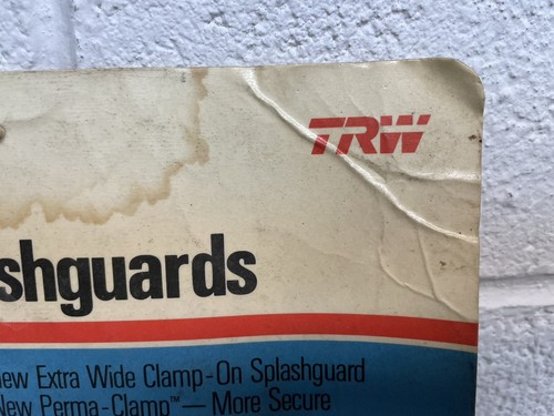 Vintage TRW Ford SPLASHGUARD Mud Flaps FRONT OR REAR NOS - Picture 3 of 18