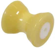 boat trailer 4 x 1/2 bow V roller YELLOW rubber spool YATES 450 Seachoice 56580