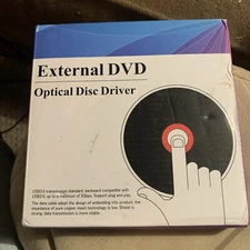 External DVD Optical Disc Driver USB 2.0 3.0 NEW