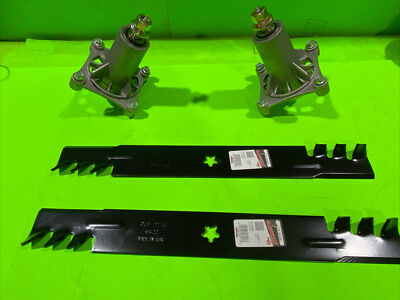 #ad CRAFTSMAN 42quot; DECK REBUILD KIT TWO SPINDLES 187292 amp; TWO BLADES 138971 917276600 $59.46