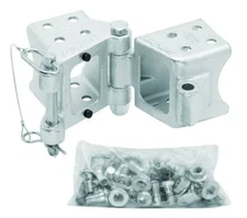 Fold Away Trailer Hitch Fulton HDPB340101 3”x4” Frame. 7500lb Capacity.