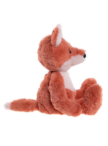 Bear & Me Folly Fox Teddy Bear Soft Orange Plush Animal Charlie Bears Baby Gift - Picture 5 of 5