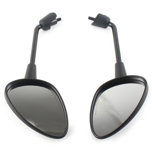 Rearview Side Mirrors Fit Piaagio / Vespa Sprint 50 / 125 / 150 cc 2T/4T Black - Picture 7 of 11