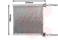 VAN Wezel 03006385 WäRmetauscher, Innenraumheizung FüR VW