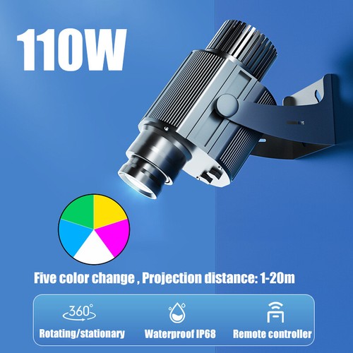 Proyector Gobo LED Cambio Automático de Color 15W-110W Personalizado Impermeable Exterior AD - Imagen 22 de 22