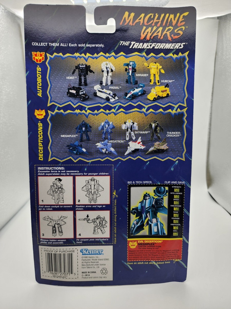 Transformers Machine Wars MEGAPLEX Kenner New Sealed Decepticon