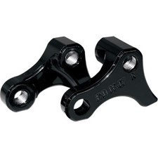 LA Choppers Black Lowering Kit Rear Lowers 1" 06-17 Dyna Made in USA