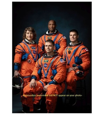 Orion Artemis II Official Crew PHOTO Moon Mission 4/1/26 Space Launch System