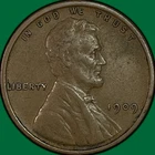 1909-VDB Lincoln Wheat Cent Extremely Fine XF Coin #42618