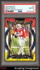 2024 Select Prizm Red Yellow Shock #27 Drake Maye RC ROOKIE CONCOURSE PSA 8
