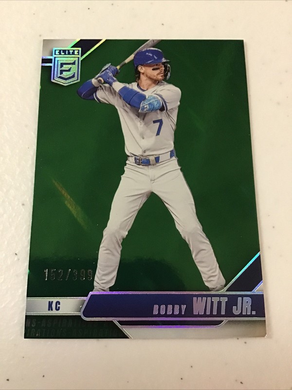 BOBBY WITT JR 2026 Donruss Elite ASPIRATIONS LAVA PARALLEL /399! ROYALS 