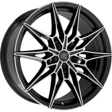 Alufelgen MSW MSW 75 19" 8.5J 5x120 ET 45 72.6 GLOSS BLACK FULL POLISHED