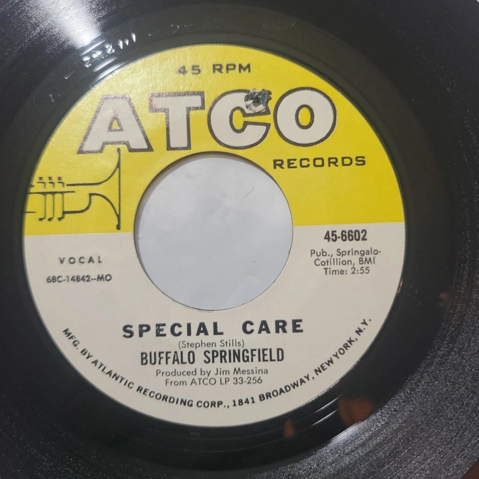 Buffalo Springfield ~ Kind Woman/ Special Care ~ Atco 45 RPM Record - Image 4 of 4