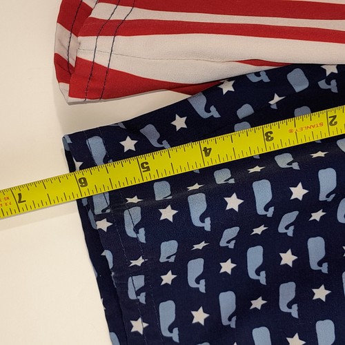 Vineyard Vines Swim Trunks Boys S 8-10 Patriotic Flag Mesh Lined Pockets Logo - Picture 7 of 10