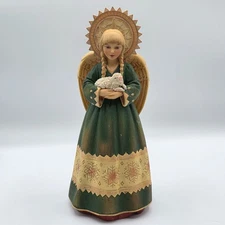 Wonders of the Season Silvestri Angel Lamb Figurine Judith Ann Griffith Demdaco