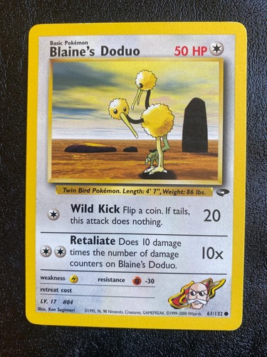 Pokémon TCG - Vintage WOTC - Gym Challenge - Complete Your Set (NM-HP) - 第 86/315 張圖片