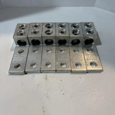 Penn-union Aluminum Lugs Copper Or Aluminum 2 STR.-600MCM 1/2 Inch Stud 2 Hole 