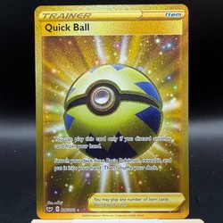 Quick Ball (Secret Rare) 216/202 Sword & Shield Base Set