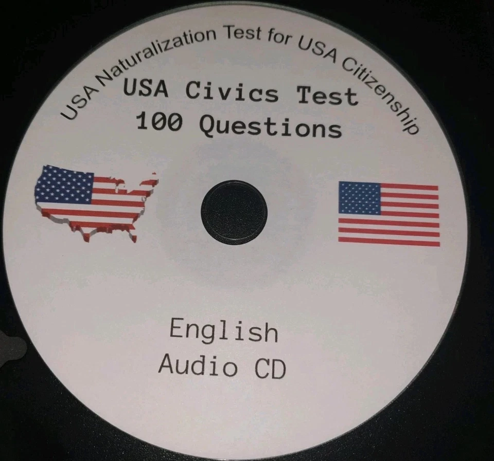 USA 2008 Version Citizenship English Civics Test, 100 Questions Answers Audio CD - Image 4 of 4