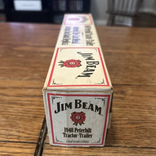 1948 Peterbilt Tractor Jim Beam Coin Bank ERTL Die-Cast Metal/1996 NIB - Picture 3 of 6