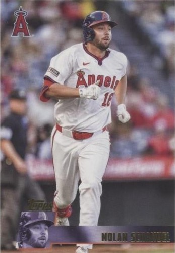 2025 Topps Chrome Platinum Anniversary #76 Nolan Schanuel Prizm 