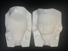 Vtg Byron Molds B280A SFBJ 241 Paris French Googly Doll Head Ceramic Slip Mold