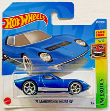 2022 Hot Wheels '71 Lamborghini Miura SV (Short Card) #202/250 -HW Exotics #5/10