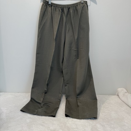 Eileen Fisher 100% silk pants and long sleeve top set 3 women’s size L/XL - Picture 4 of 17