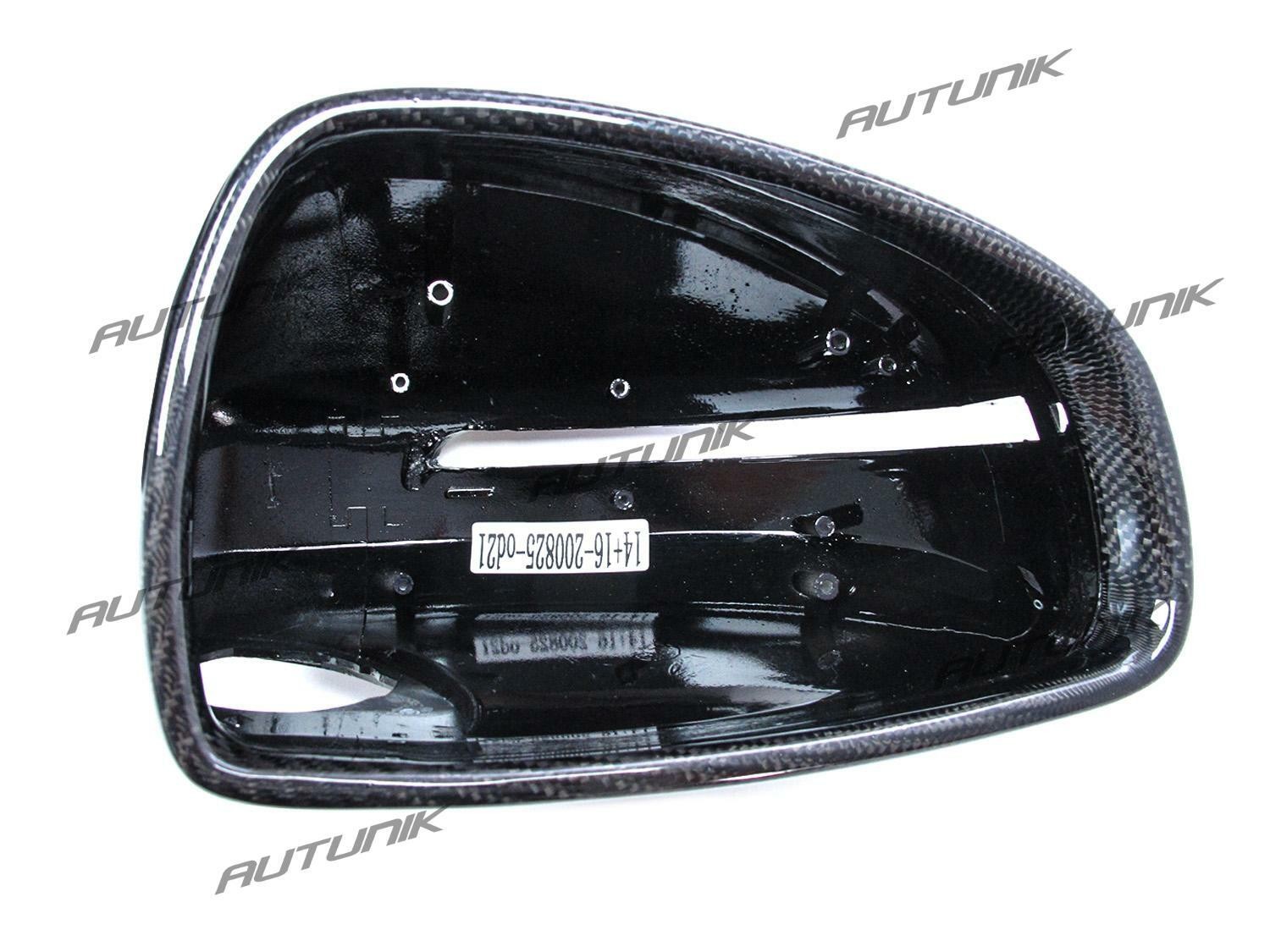 Real Carbon Fiber Mirror Cap Covers for Audi TT TTS TT RS Quattro R8 07-14