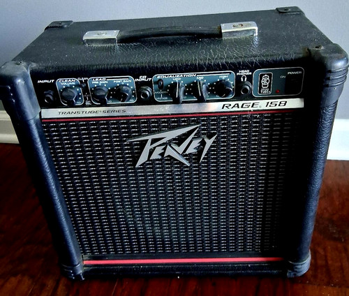 Peavey Rage 158 Amp, Transtube Series Electric Guitar Amplifier