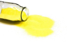 1 Pound Yellow Color Sand for Unity, Craft or Vase Filler by WGV