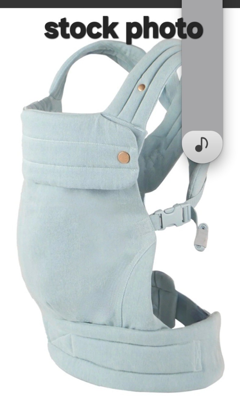 Baby Carrier Newborn to Toddler (Denim) New In Package Unuse