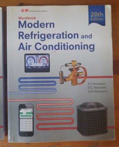 X2 Lab Manual & Workbook Modern Refrigeration & Air Conditioning by Bracciano - Picture 2 of 6