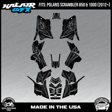 Kit de gráficos para Polaris ATV Scrambler 850 1000 (2012+) Prime - SMOKE