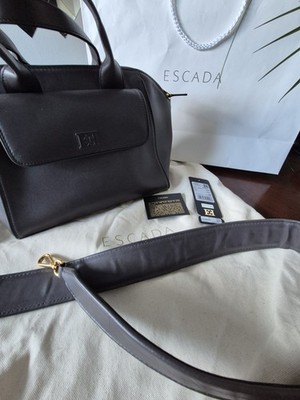 Escada Tasche taupe Schultertasche wenig getragen NP: 1.429 
